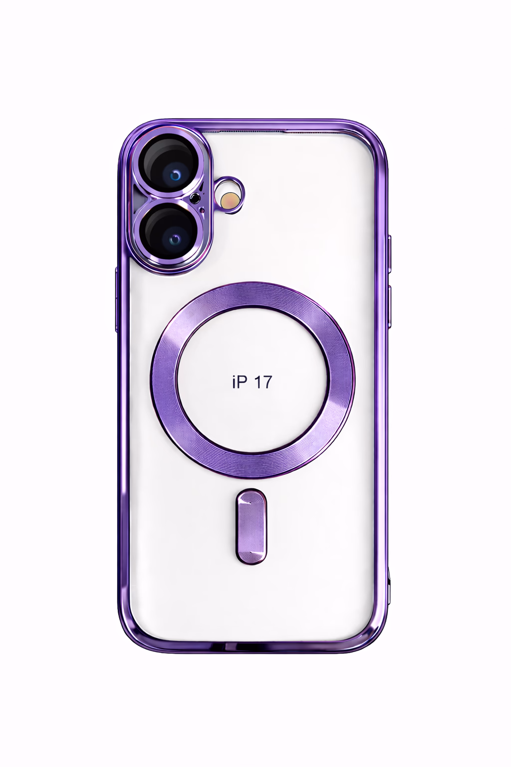 iPhone 17 - Chrome Magsafe + Lens Protection - Purple